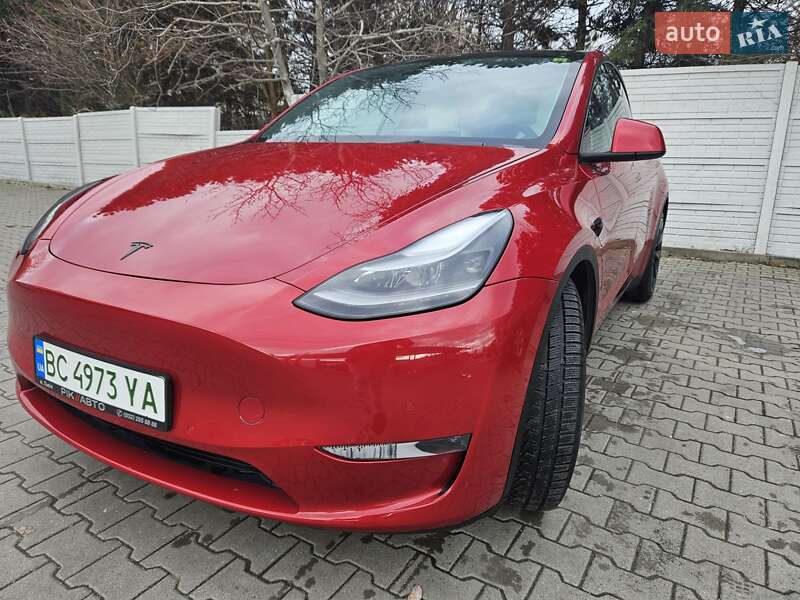 Внедорожник / Кроссовер Tesla Model Y 2021 в Львове