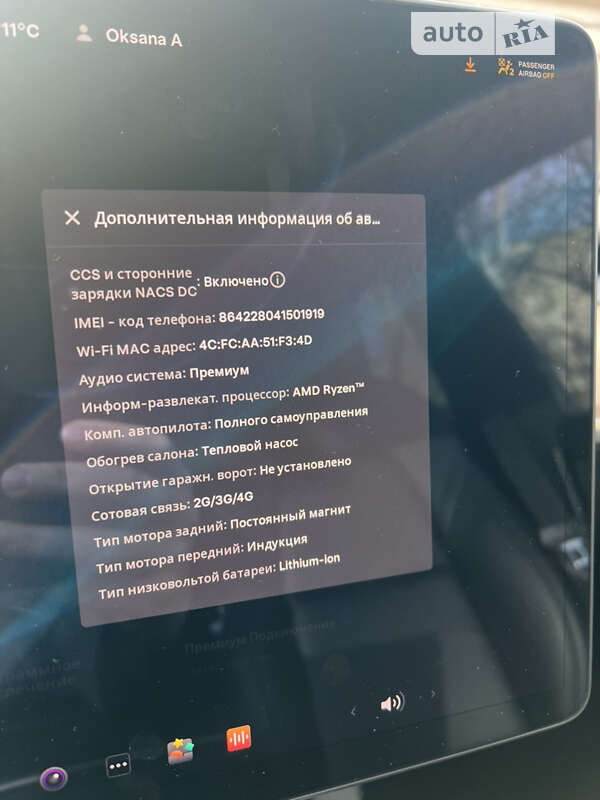 Позашляховик / Кросовер Tesla Model Y 2022 в Одесі