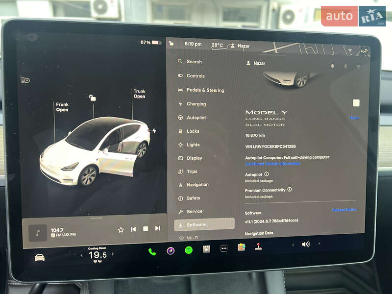 Внедорожник / Кроссовер Tesla Model Y 2022 в Львове