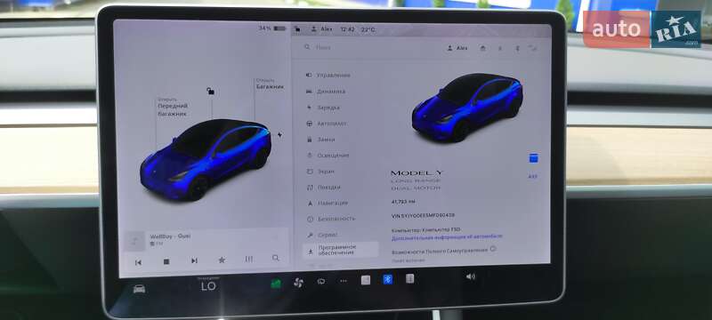 Позашляховик / Кросовер Tesla Model Y 2020 в Києві