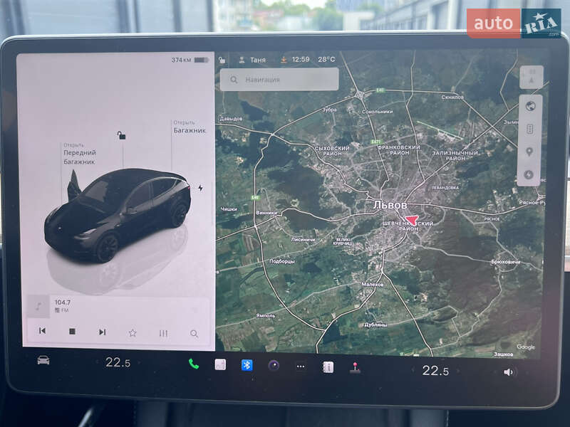 Внедорожник / Кроссовер Tesla Model Y 2022 в Львове фото 57 Внедорожник / Кроссовер Tesla Model Y 2022 в Львове