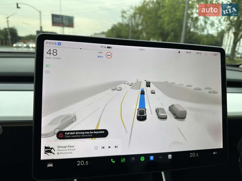 Внедорожник / Кроссовер Tesla Model Y 2020 в Львове