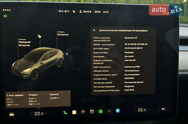 Внедорожник / Кроссовер Tesla Model Y 2021 в 
