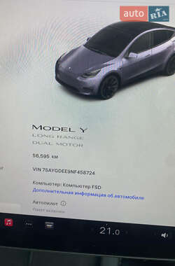 Позашляховик / Кросовер Tesla Model Y 2022 в Львові