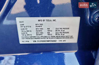 Внедорожник / Кроссовер Tesla Model Y 2021 в Киеве