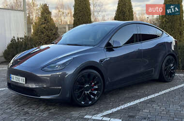 Позашляховик / Кросовер Tesla Model Y 2021 в Олевську