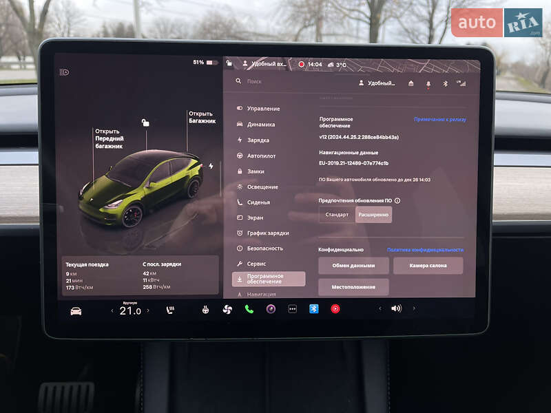 Позашляховик / Кросовер Tesla Model Y 2022 в Дніпрі