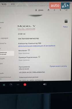 Внедорожник / Кроссовер Tesla Model Y 2022 в 