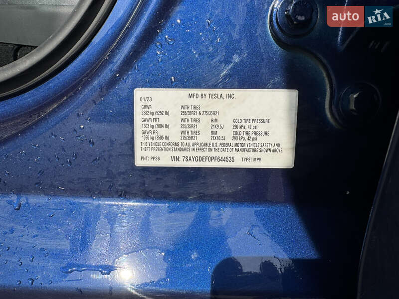 Внедорожник / Кроссовер Tesla Model Y 2022 в Умани фото 11 Внедорожник / Кроссовер Tesla Model Y 2022 в Умани