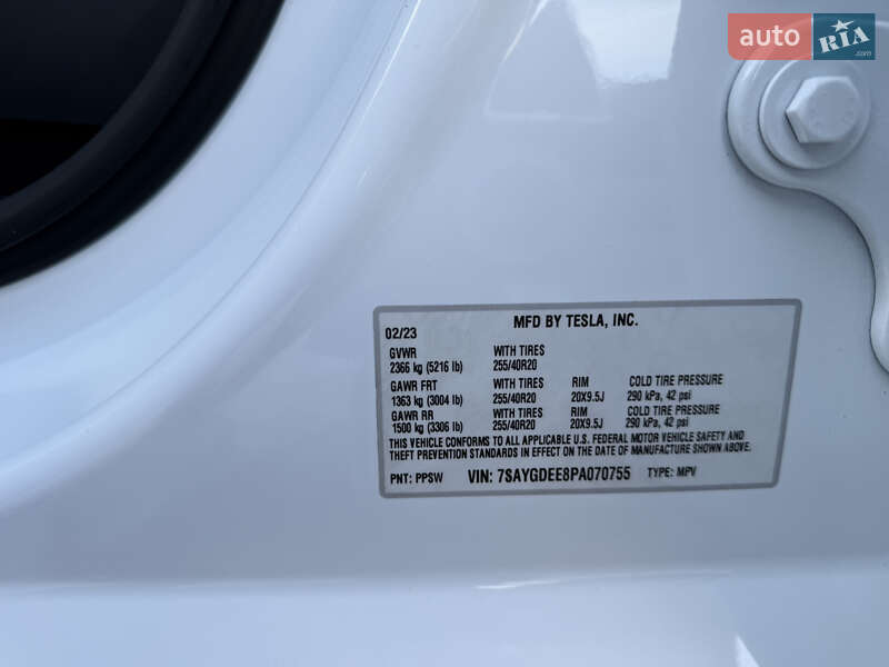 Внедорожник / Кроссовер Tesla Model Y 2023 в Виннице
