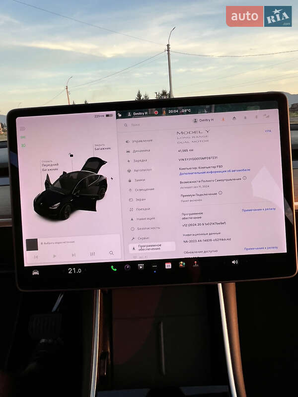 Позашляховик / Кросовер Tesla Model Y 2020 в Буштино
