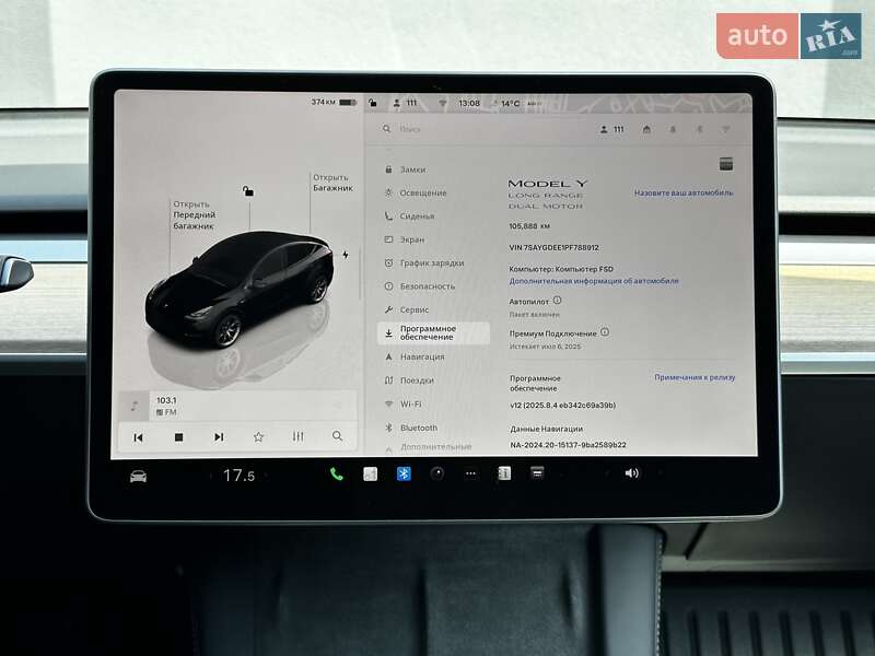 Внедорожник / Кроссовер Tesla Model Y 2023 в Киеве