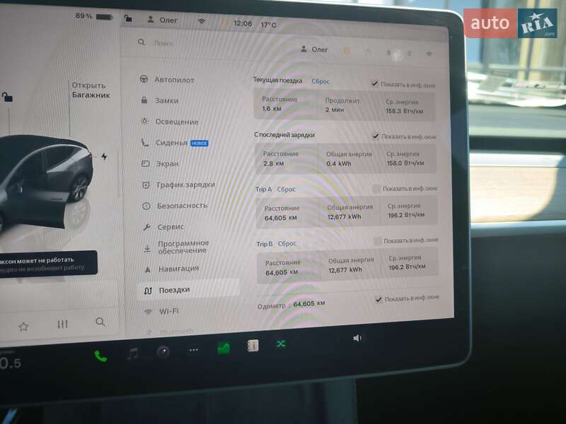 Внедорожник / Кроссовер Tesla Model Y 2023 в Киеве