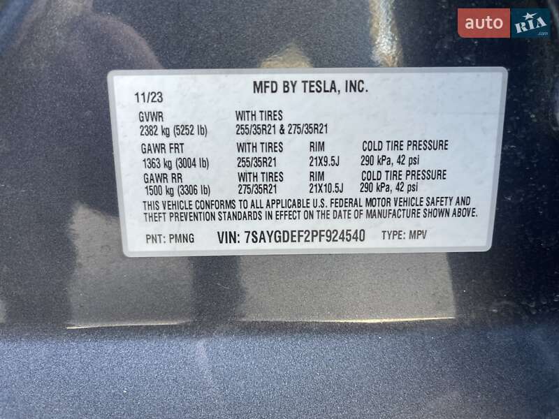 Внедорожник / Кроссовер Tesla Model Y 2023 в Ровно