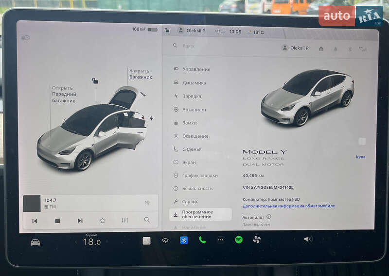 Внедорожник / Кроссовер Tesla Model Y 2021 в Чернигове