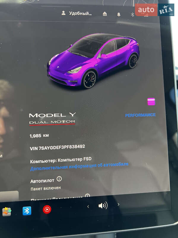 Внедорожник / Кроссовер Tesla Model Y 2023 в Киеве