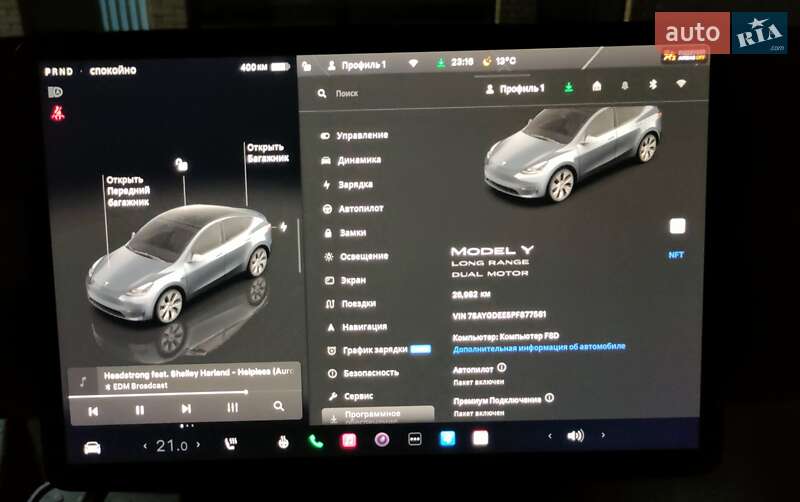 Позашляховик / Кросовер Tesla Model Y 2023 в Києві
