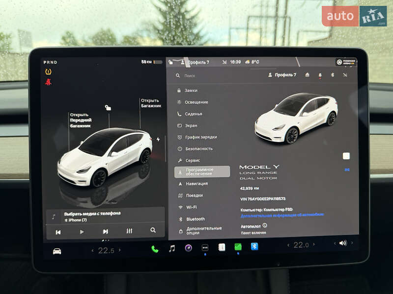 Внедорожник / Кроссовер Tesla Model Y 2023 в Тернополе