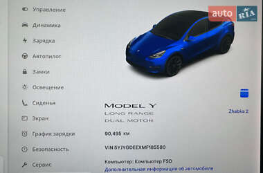 Позашляховик / Кросовер Tesla Model Y 2021 в 