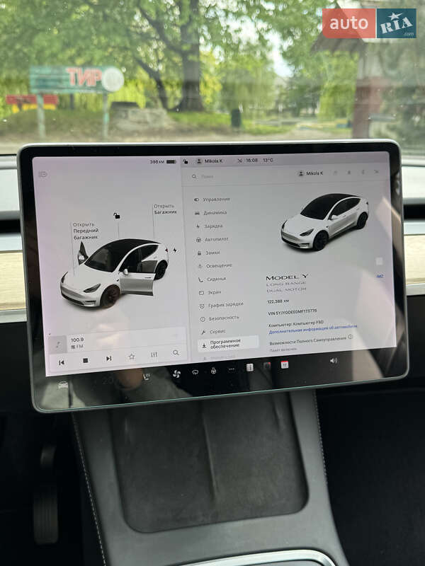 Внедорожник / Кроссовер Tesla Model Y 2021 в Луцке