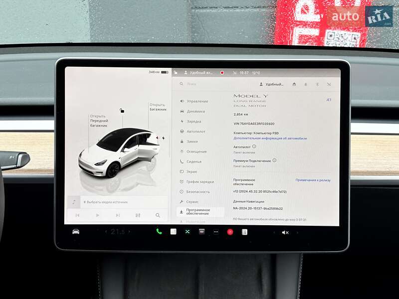 Внедорожник / Кроссовер Tesla Model Y 2024 в Киеве фото 22 Внедорожник / Кроссовер Tesla Model Y 2024 в Киеве