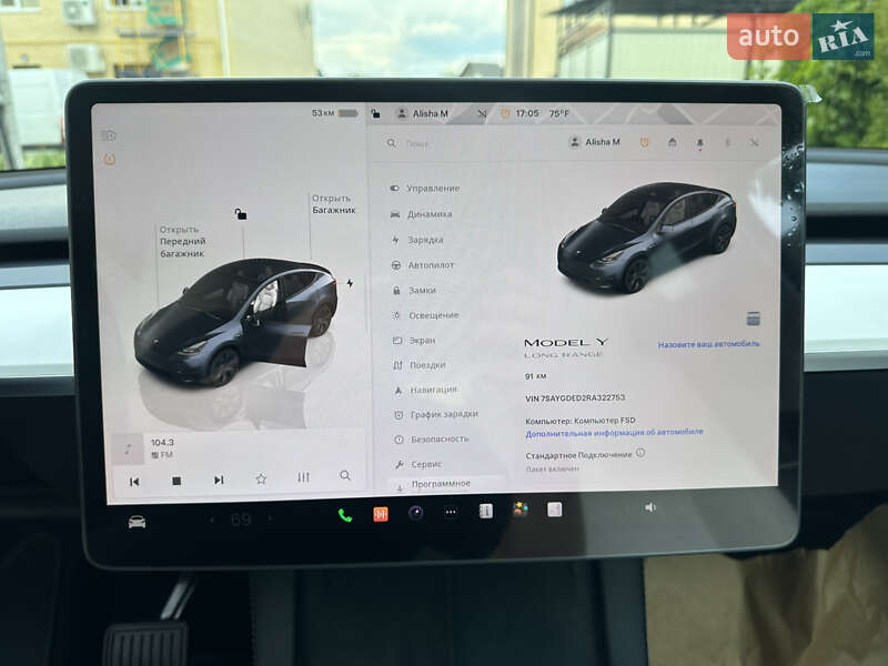 Внедорожник / Кроссовер Tesla Model Y 2024 в Белой Церкви