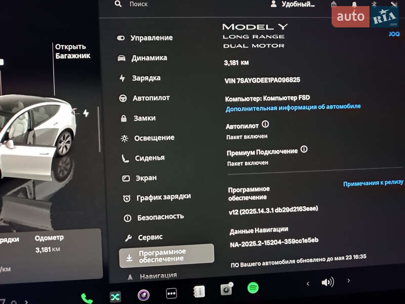 Внедорожник / Кроссовер Tesla Model Y 2023 в Виннице