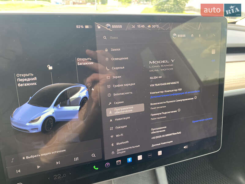 Внедорожник / Кроссовер Tesla Model Y 2022 в Ровно