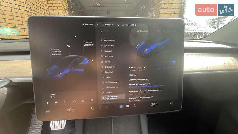 Внедорожник / Кроссовер Tesla Model Y 2021 в Луцке