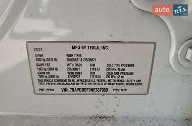 Внедорожник / Кроссовер Tesla Model Y 2021 в 