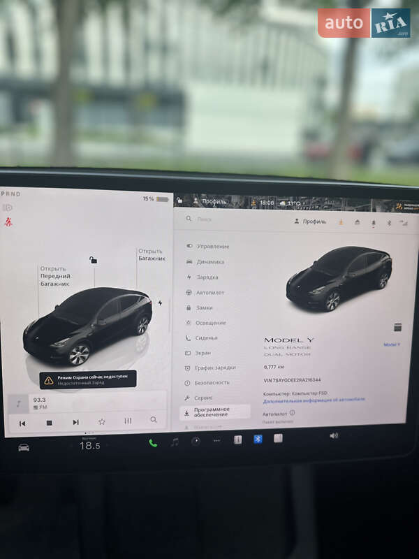 Внедорожник / Кроссовер Tesla Model Y 2024 в Львове