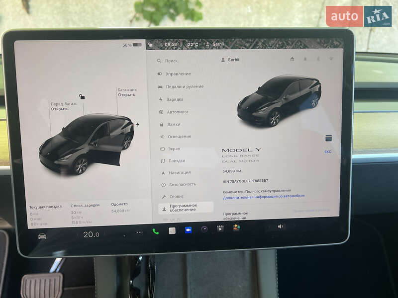 Внедорожник / Кроссовер Tesla Model Y 2023 в Черкассах