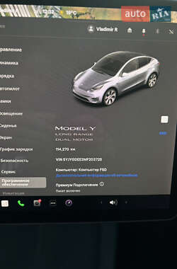 Внедорожник / Кроссовер Tesla Model Y 2021 в 