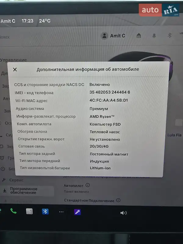 Внедорожник / Кроссовер Tesla Model Y 2023 в Львове документ