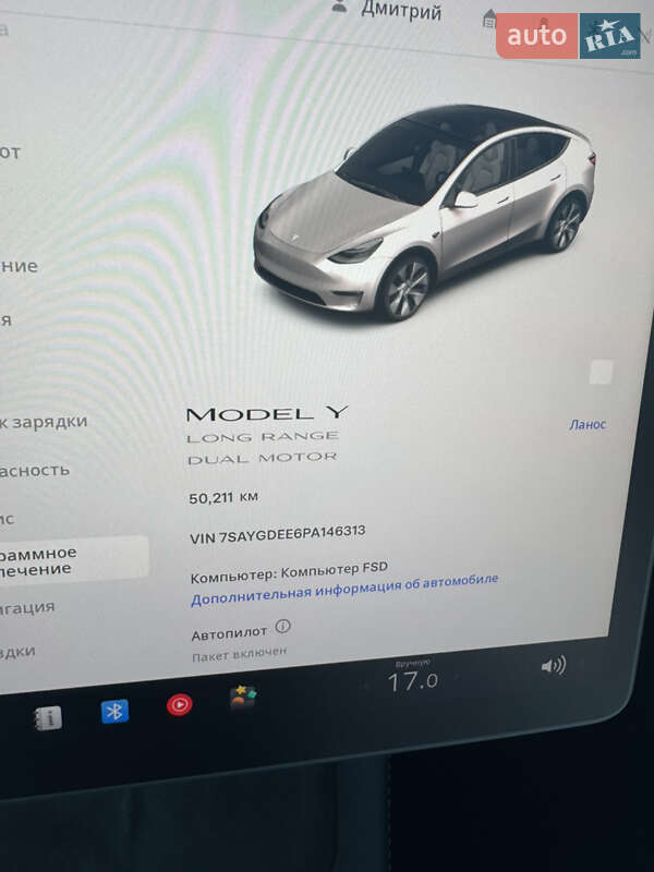 Внедорожник / Кроссовер Tesla Model Y 2023 в Киеве