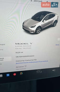 Внедорожник / Кроссовер Tesla Model Y 2023 в 
