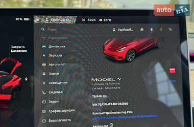 Внедорожник / Кроссовер Tesla Model Y 2022 в 