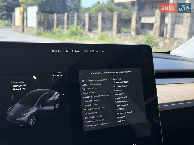 Внедорожник / Кроссовер Tesla Model Y 2021 в Днепре
