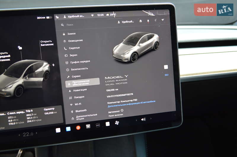 Позашляховик / Кросовер Tesla Model Y 2021 в Одесі