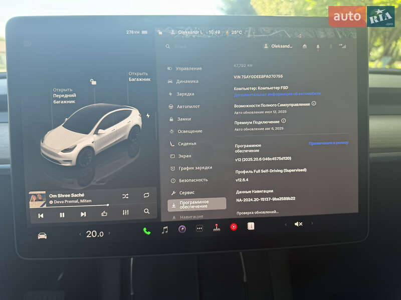 Внедорожник / Кроссовер Tesla Model Y 2023 в Виннице