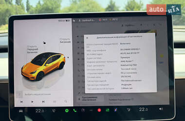 Внедорожник / Кроссовер Tesla Model Y 2022 в 