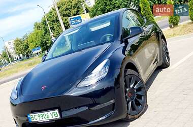 Внедорожник / Кроссовер Tesla Model Y 2021 в Львове