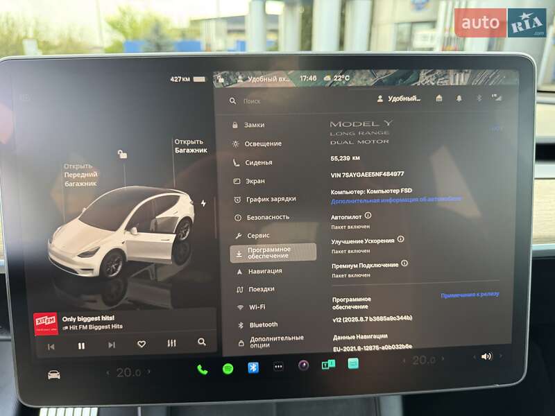 Позашляховик / Кросовер Tesla Model Y 2022 в Жмеринці