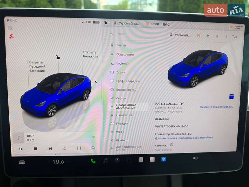 Внедорожник / Кроссовер Tesla Model Y 2022 в Львове
