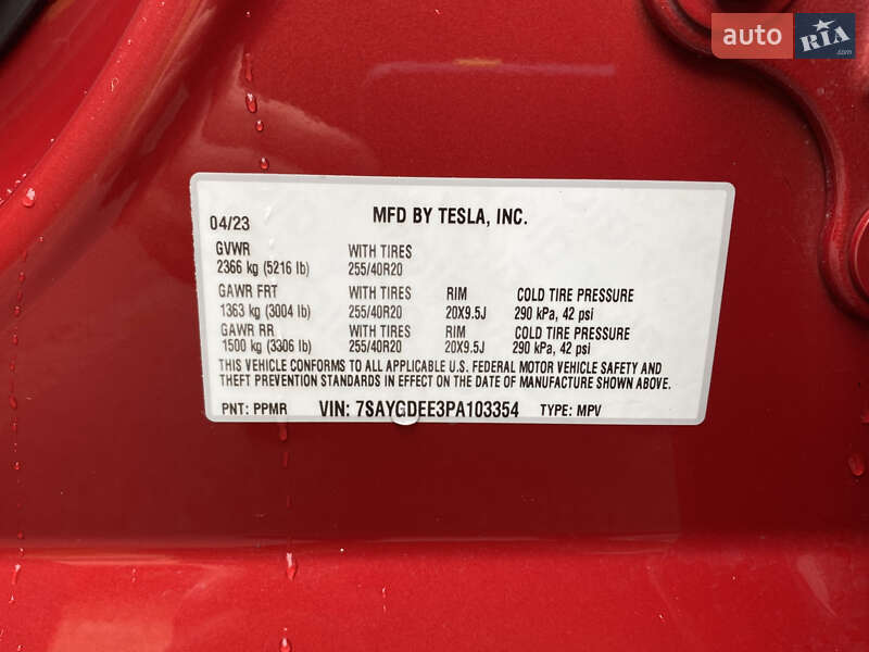 Внедорожник / Кроссовер Tesla Model Y 2023 в Львове фото 20 Внедорожник / Кроссовер Tesla Model Y 2023 в Львове