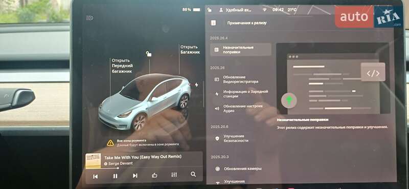 Внедорожник / Кроссовер Tesla Model Y 2023 в Киеве
