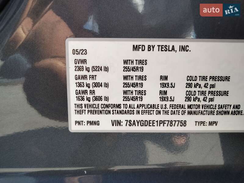Внедорожник / Кроссовер Tesla Model Y 2023 в Белой Церкви