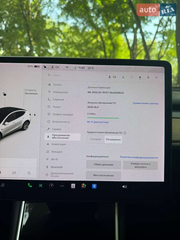Внедорожник / Кроссовер Tesla Model Y 2020 в Львове