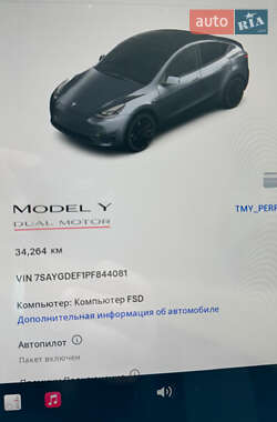 Внедорожник / Кроссовер Tesla Model Y 2023 в 