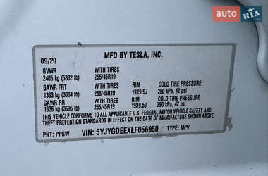 Внедорожник / Кроссовер Tesla Model Y 2020 в 